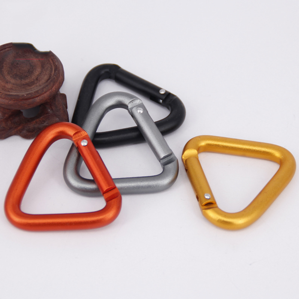 1pc Triangle Carabiner Outdoor - Outdoor Camping Kettle reseña y precio
