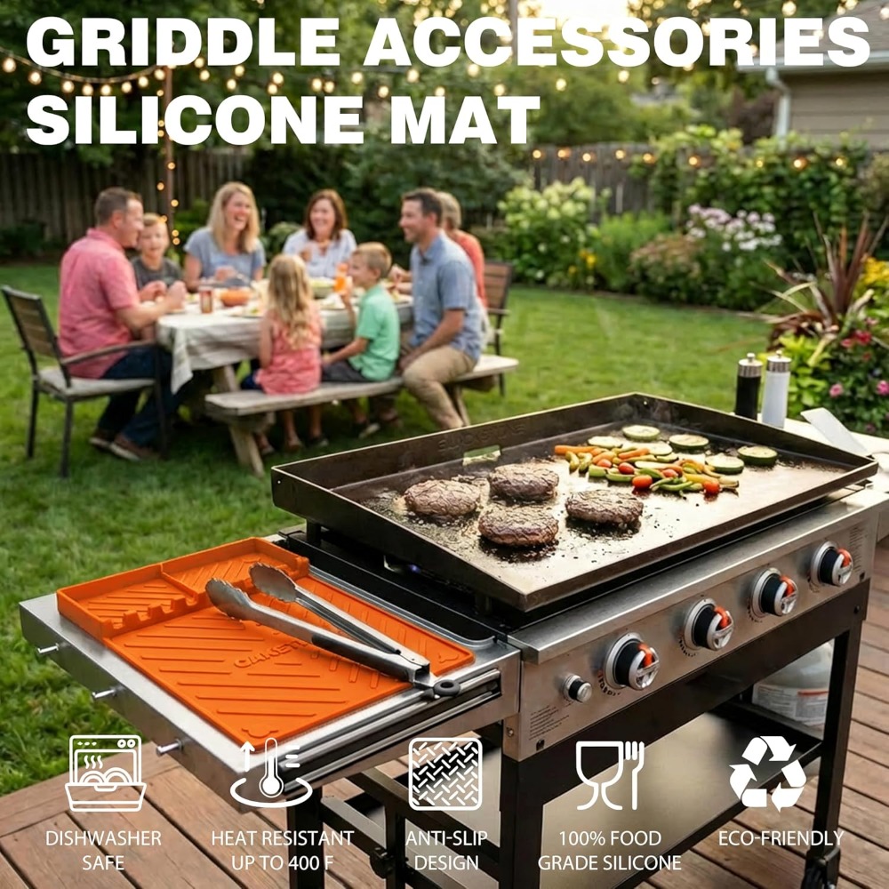 Silicone Grill Mats for Blacks - Cooking Outdoor Camping reseña y precio