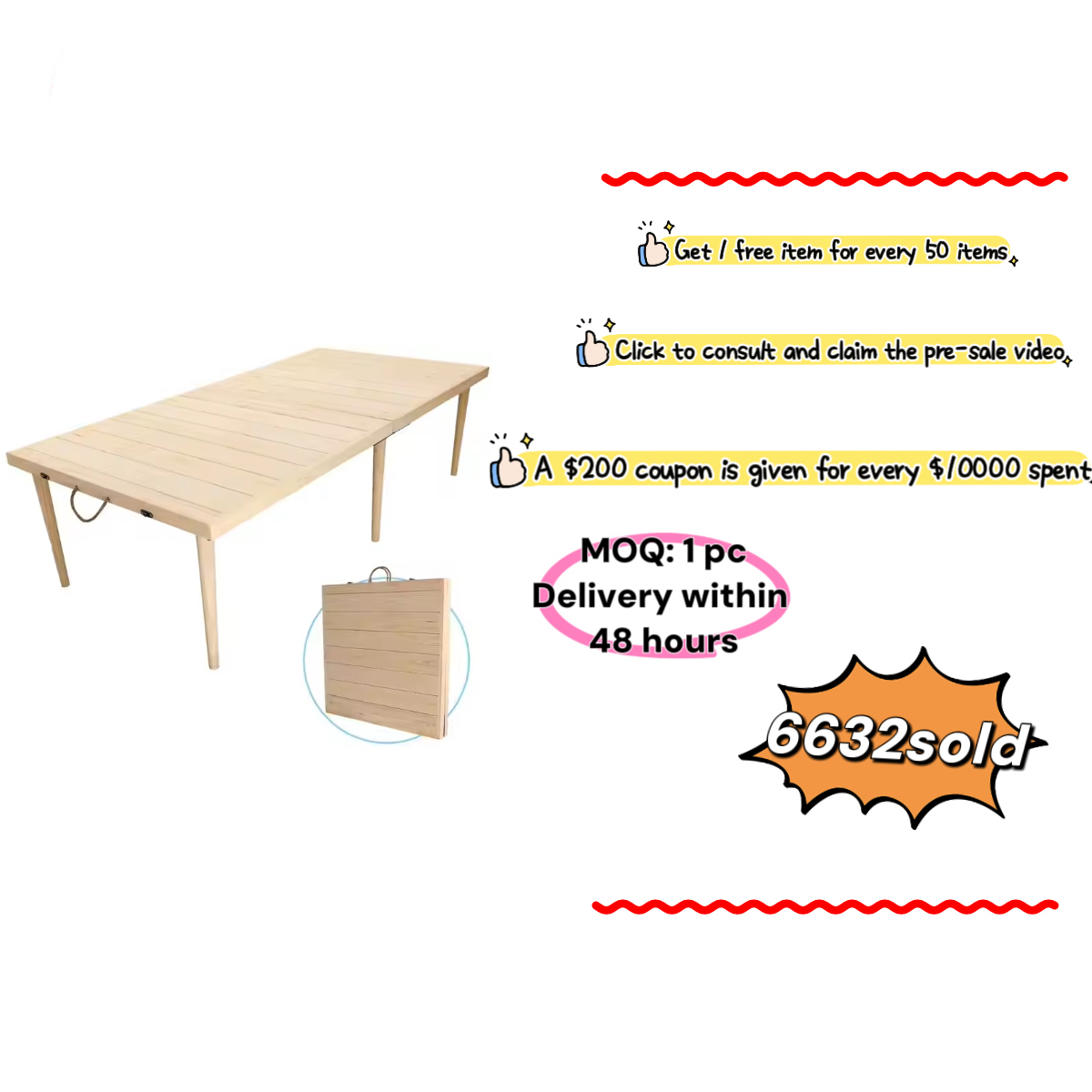 Boho Style Portable Pine Picni - Outdoor Camping Decor Ideas reseña y precio
