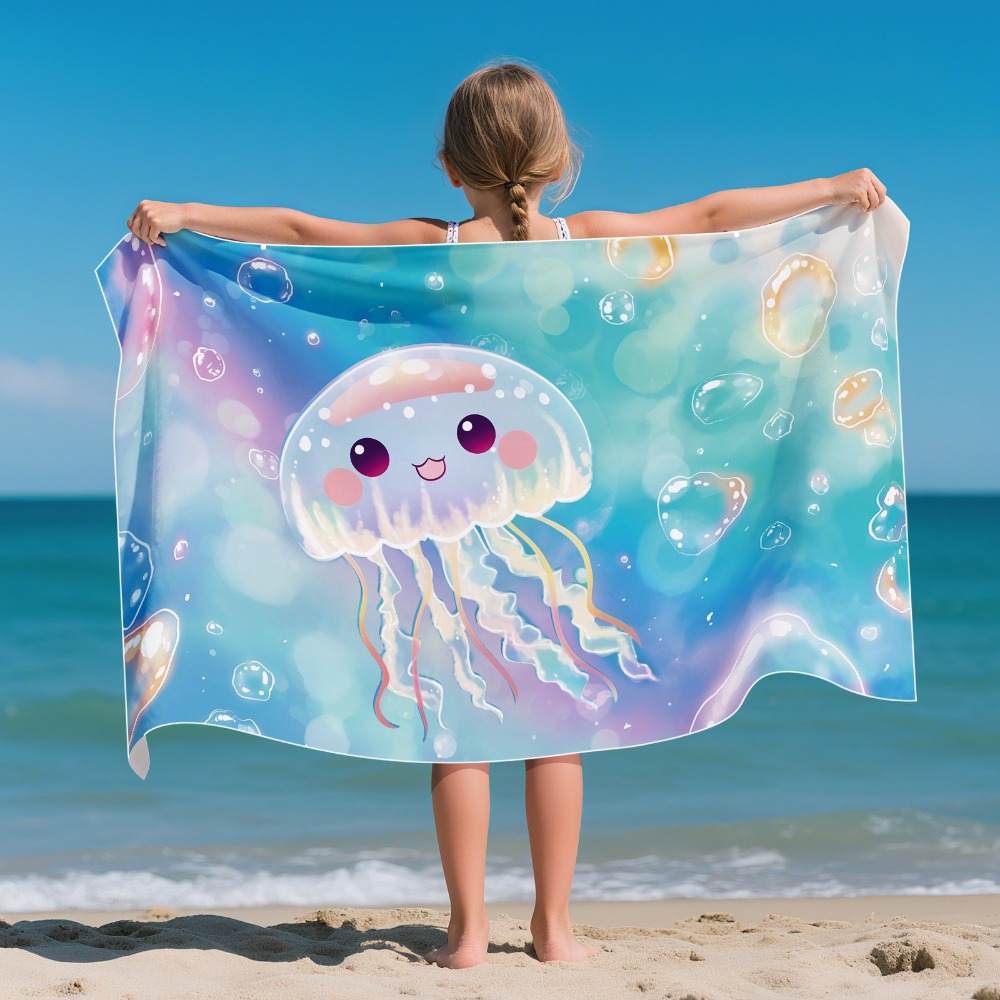 Cartoon Pattern Beach Towel Ki - Outdoor Camping Blanket reseña y precio