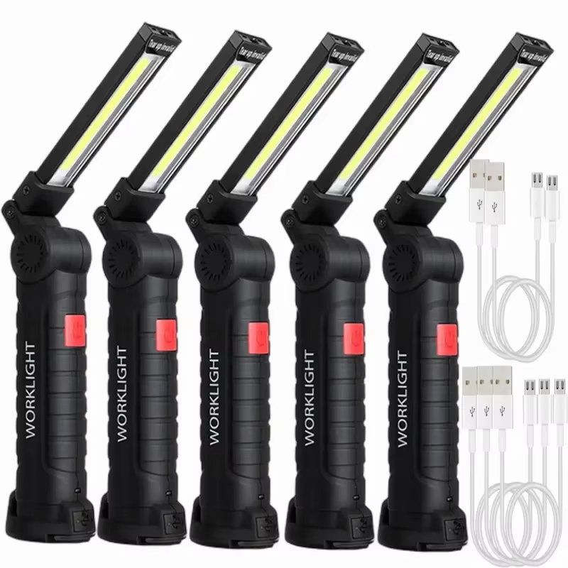 Portable COB LED Flashlight US - Outdoor Camping Lampe reseña y precio