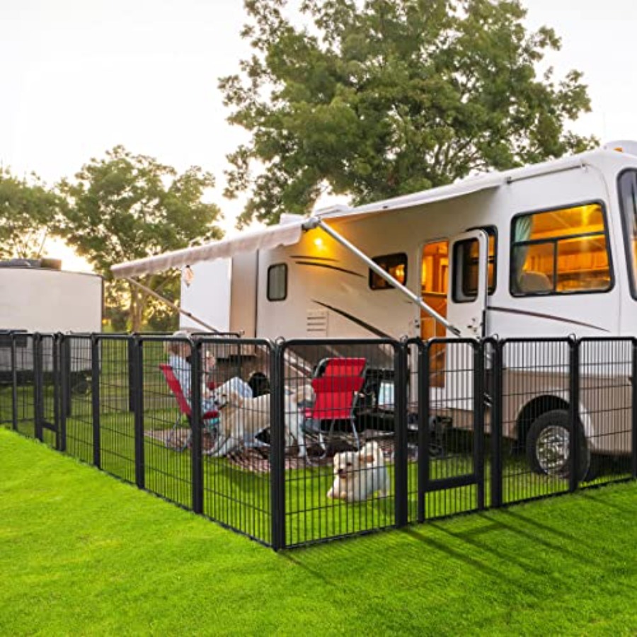 Dog Playpen Outdoor 40 inch 32 - Outdoor Camping Dog Fence reseña y precio