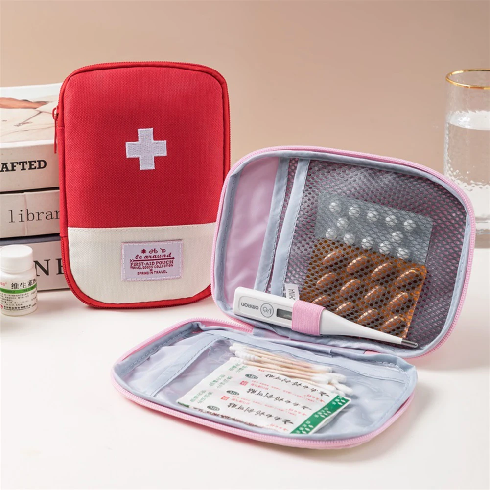 Mini Travel Medicine Bag Porta - First Aid Kit Camping reseña y precio
