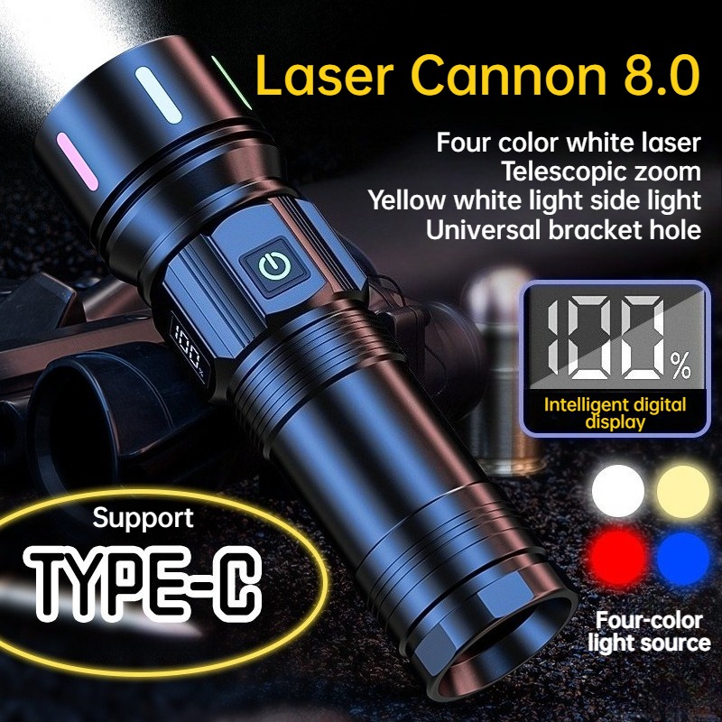 Strong Light LED Flashlight Te - Outdoor Camping Lampe reseña y precio