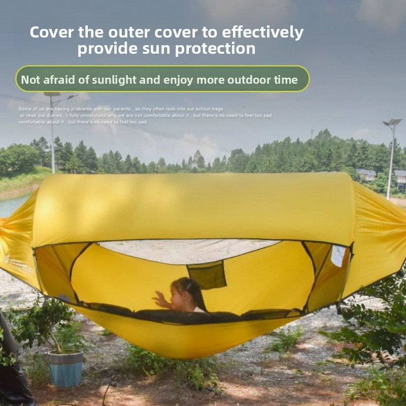 Outdoor Adult Thickened Hammoc - Camping Hammock reseña y precio