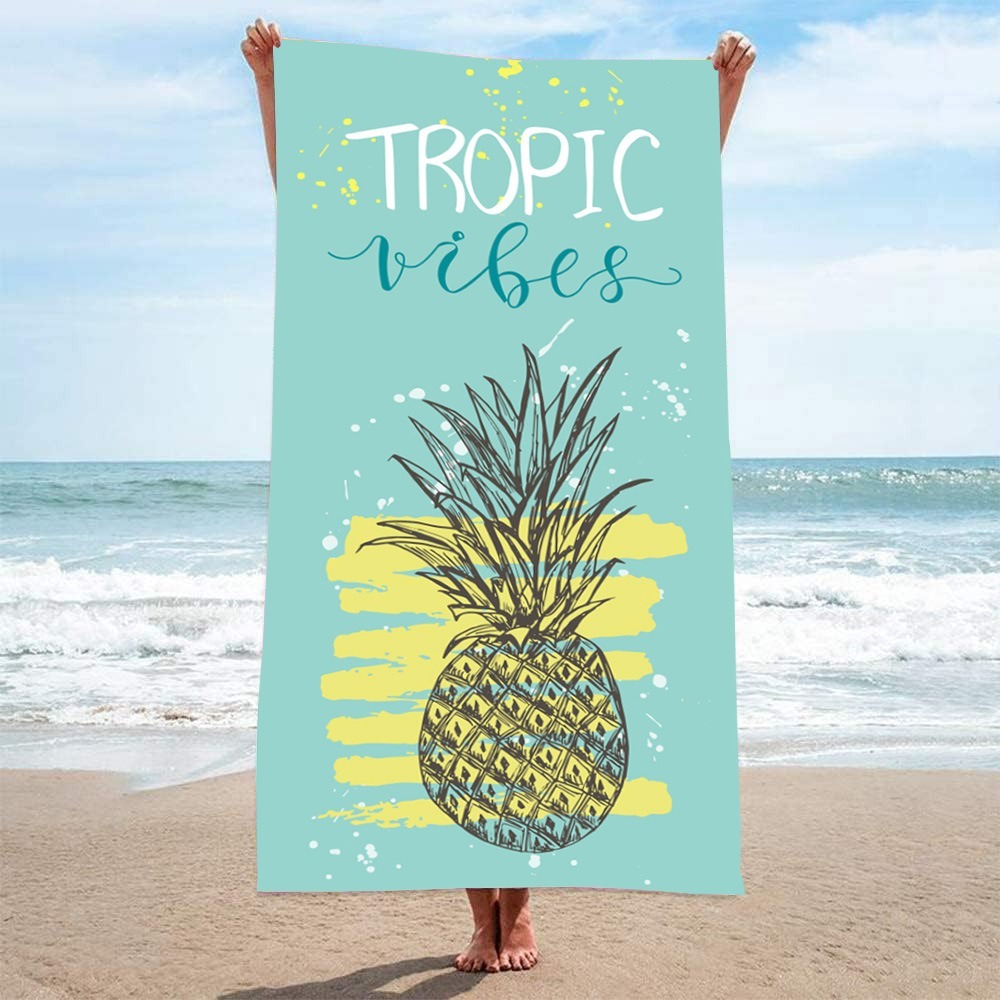 HAMSA Pattern Beach Towel27x55 - Outdoor Camping Blanket reseña y precio