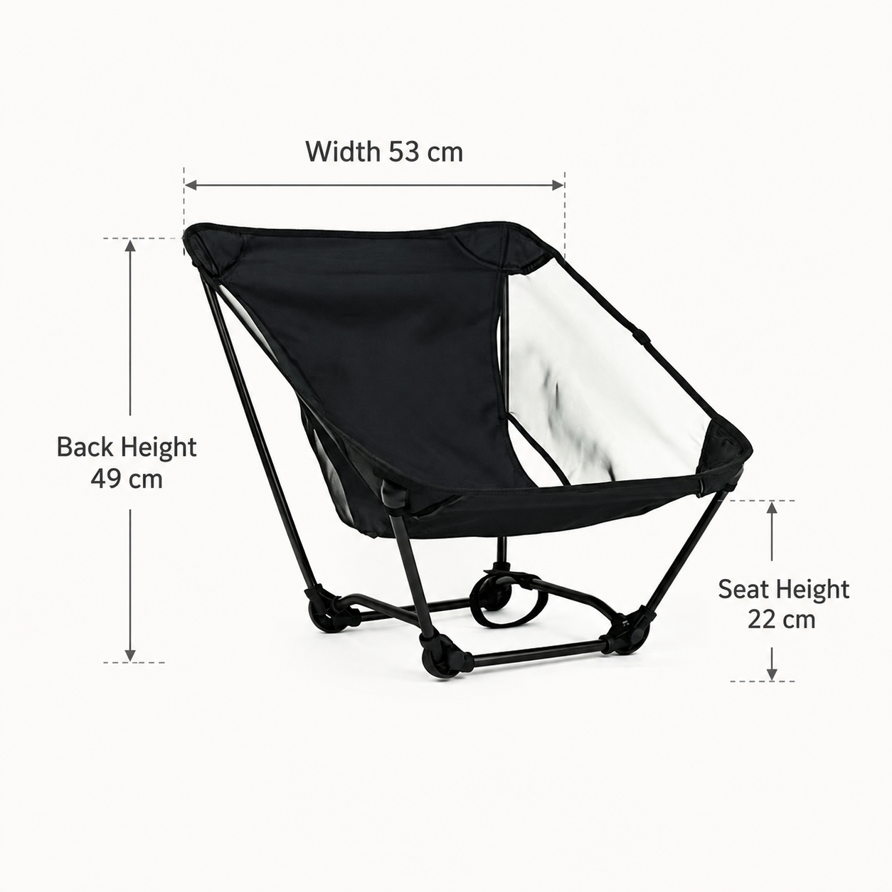 Portable Off Ground Folding Mo - Outdoor Camping Folding Chairs reseña y precio