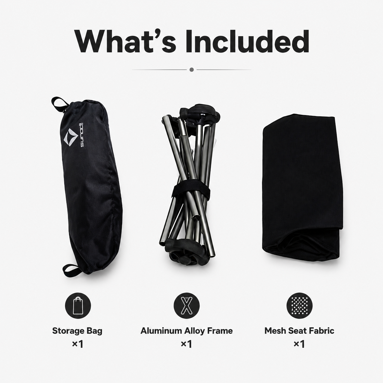 Portable Off Ground Folding Mo - Outdoor Camping Folding Chairs reseña y precio
