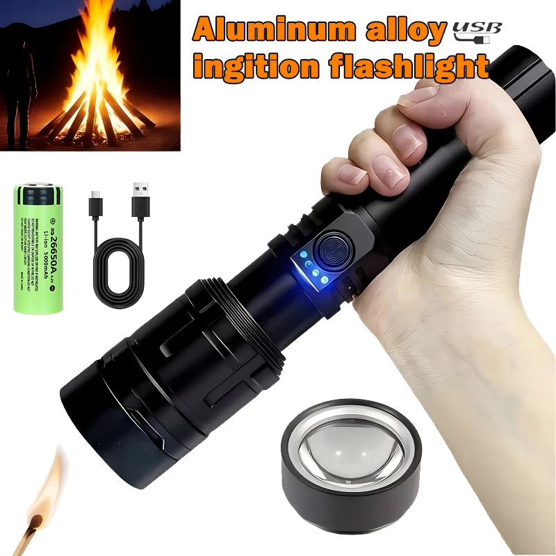 Ultra Powerful Flashlight Conc - Outdoor Camping Lampe reseña y precio