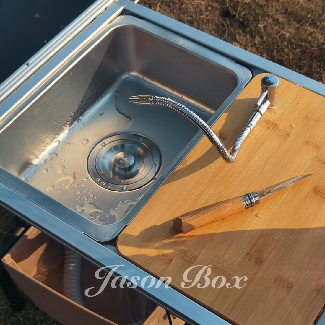 Outdoor IGT Camping Table Kitc - Outdoor Camping Kitchen Table reseña y precio