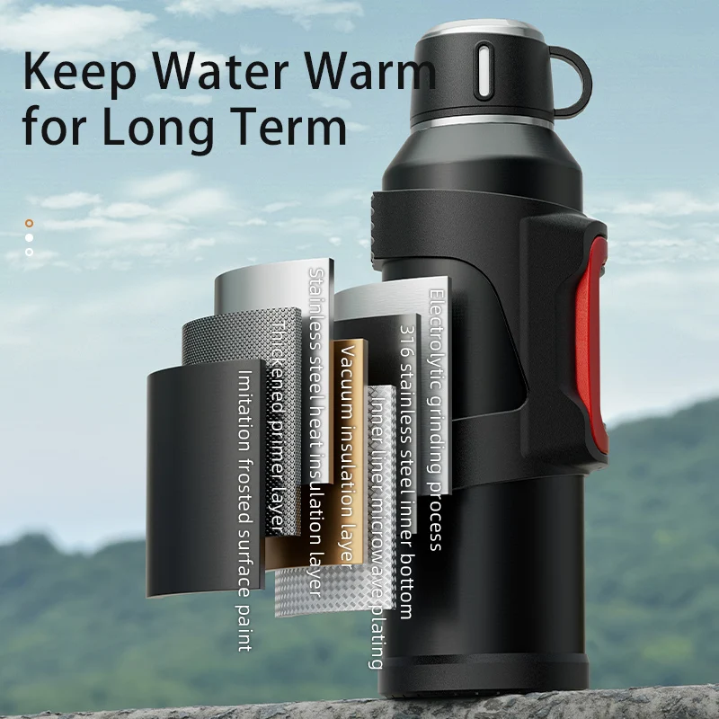 Stainless Steel Insulated Jug  - Portable Water Filter reseña y precio