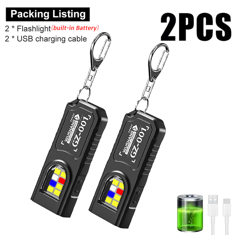 Multifunctional Keychain Flash - Outdoor Camping Lampe reseña y precio