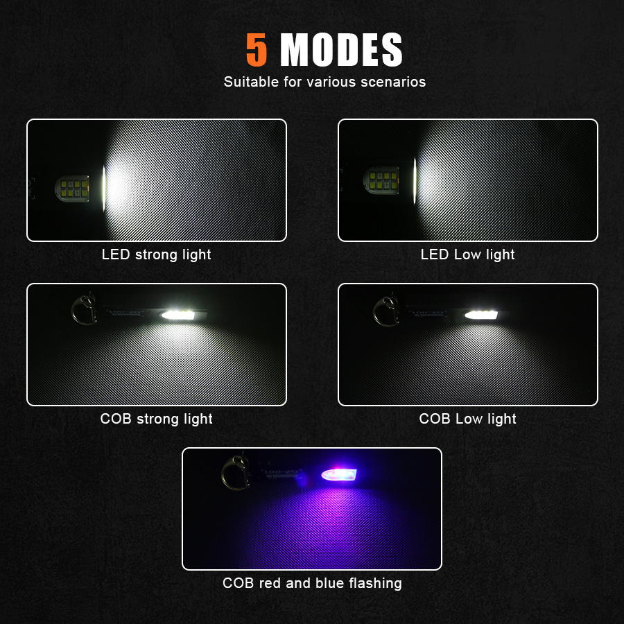Multifunctional Keychain Flash - Outdoor Camping Lampe reseña y precio