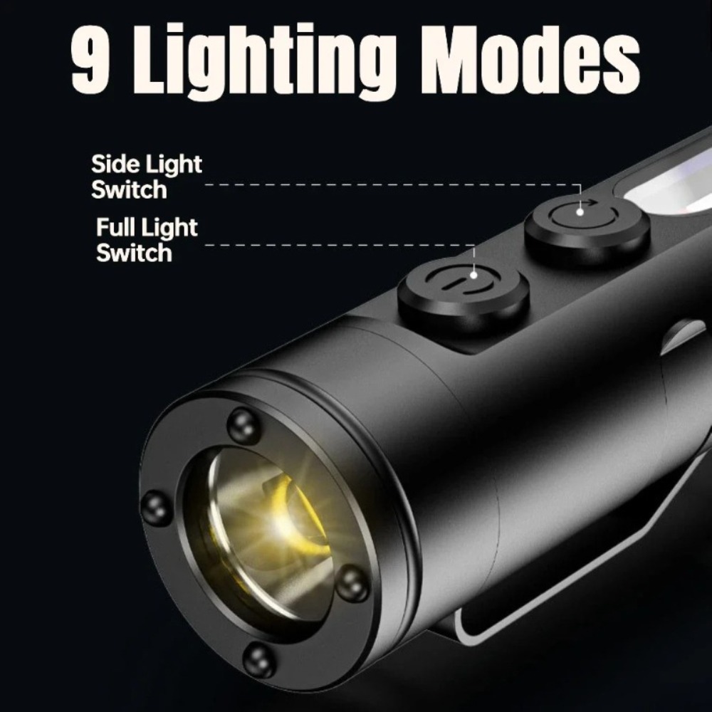 Mini Outdoor Flashlight Type C - Outdoor Camping Lampe reseña y precio
