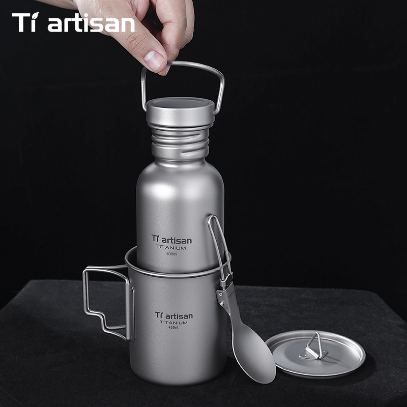 Tiartisan Titanium Cookware 3- - Outdoor Camping Kitchen Table reseña y precio