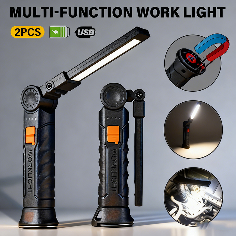 Portable COB LED Flashlight US - Outdoor Camping Lampe reseña y precio