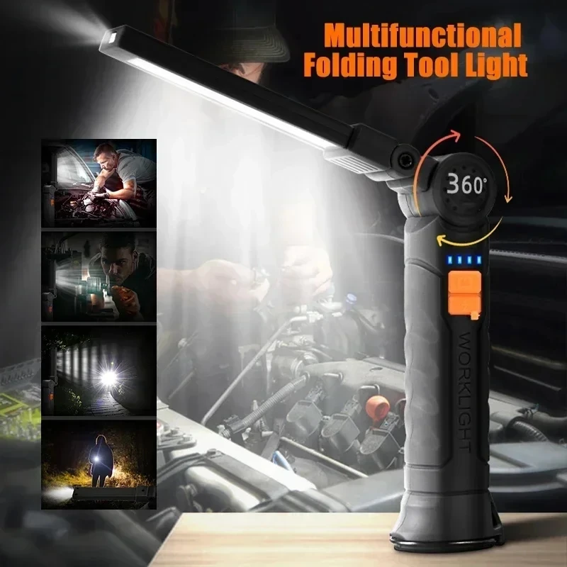 Portable COB LED Flashlight US - Outdoor Camping Lampe reseña y precio