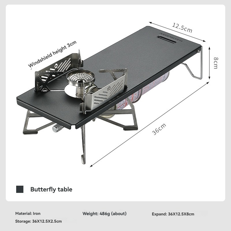 CAMPINGMOON GT-3 Black Portabl - Outdoor Camping Kitchen Table reseña y precio