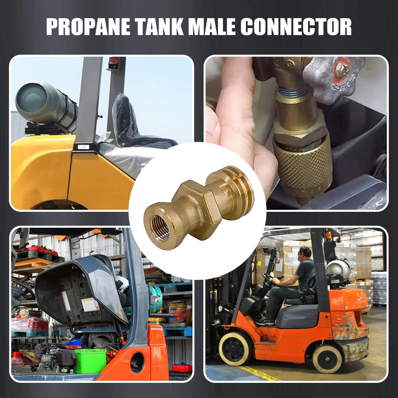 Propane Tank Connector Male Br - Cooking Outdoor Camping reseña y precio