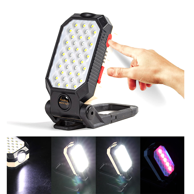 USB Rechargeable COB Work Ligh - Outdoor Camping Lampe reseña y precio