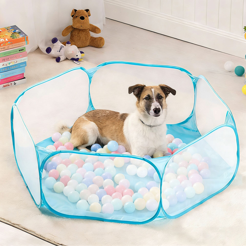 1.2M Ball Pit For Pet Dog Cat  - Outdoor Camping Dog Fence reseña y precio