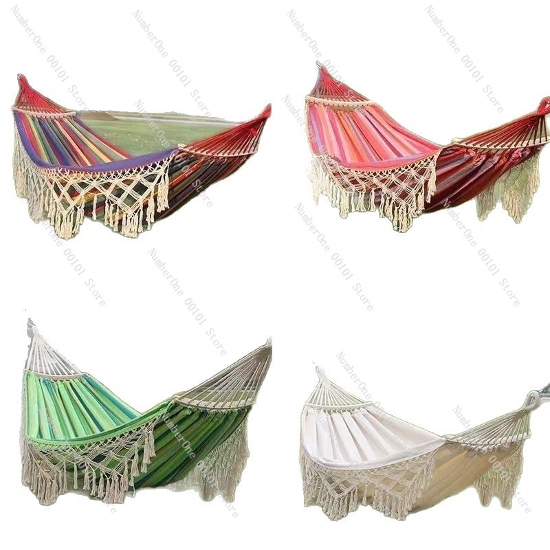 Canvas Double Hammock with Tas - Camping Hammock reseña y precio