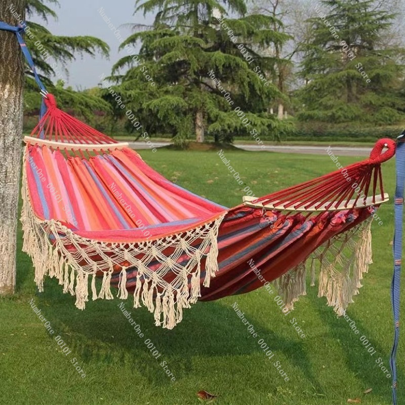 Canvas Double Hammock with Tas - Camping Hammock reseña y precio