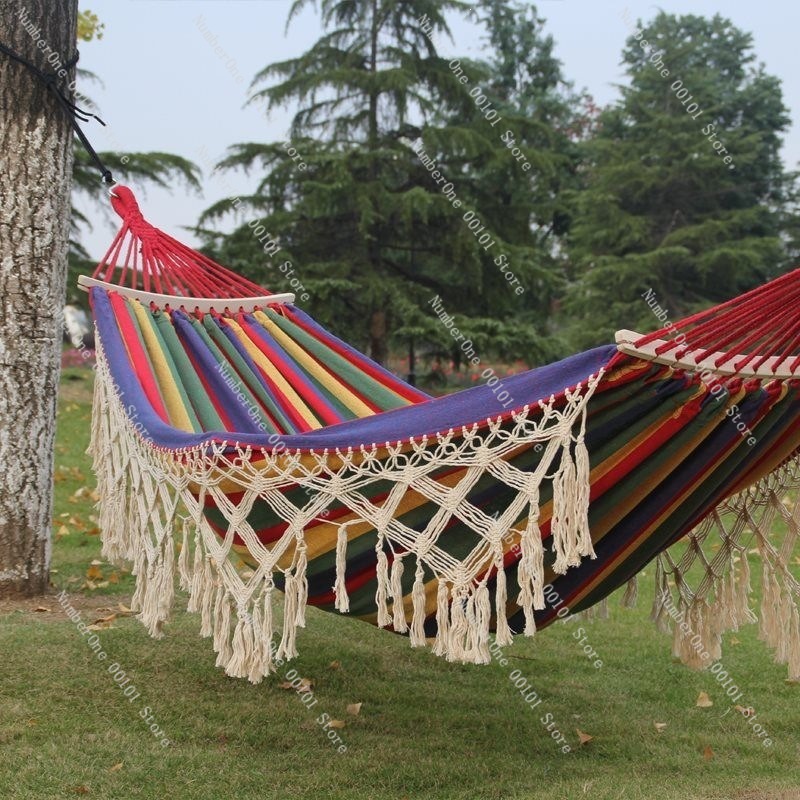 Canvas Double Hammock with Tas - Camping Hammock reseña y precio