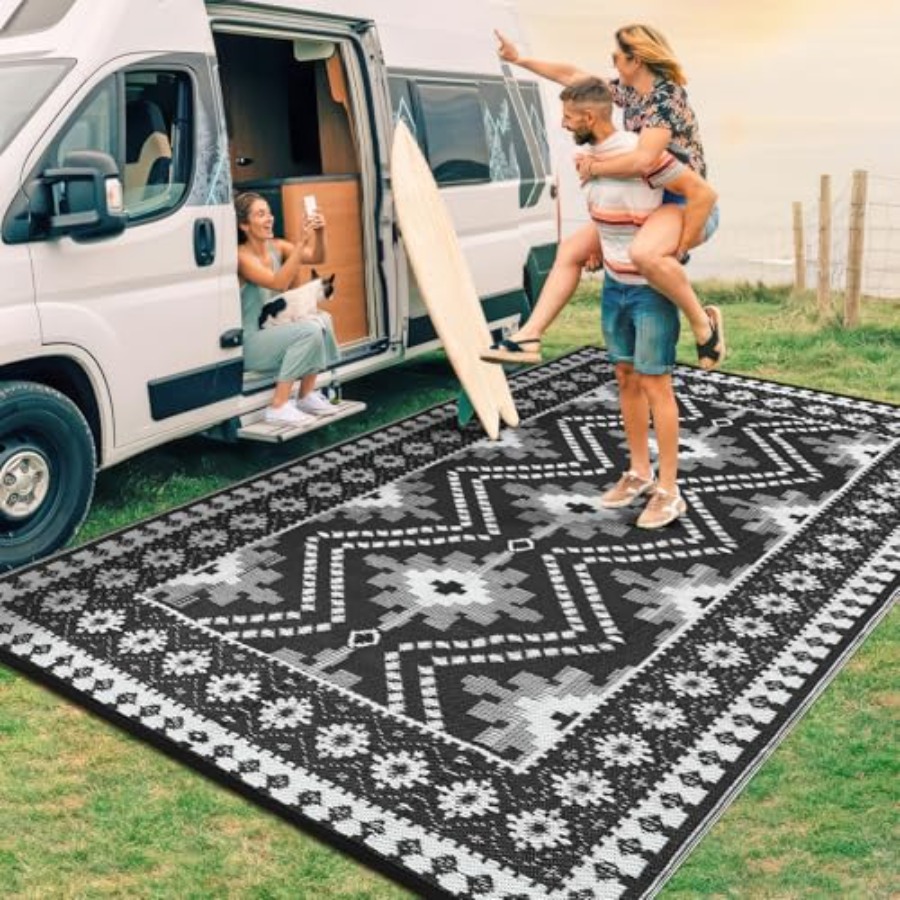 Outdoor Rug 9x18 for Patio Dec - Outdoor Camping Rugs 9X18 reseña y precio