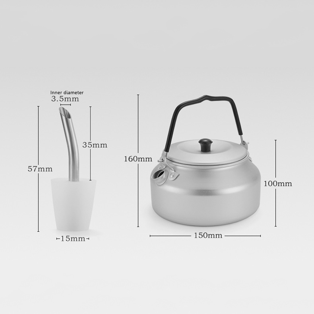 800ml Outdoor Portable Teapot  - Outdoor Camping Kettle reseña y precio