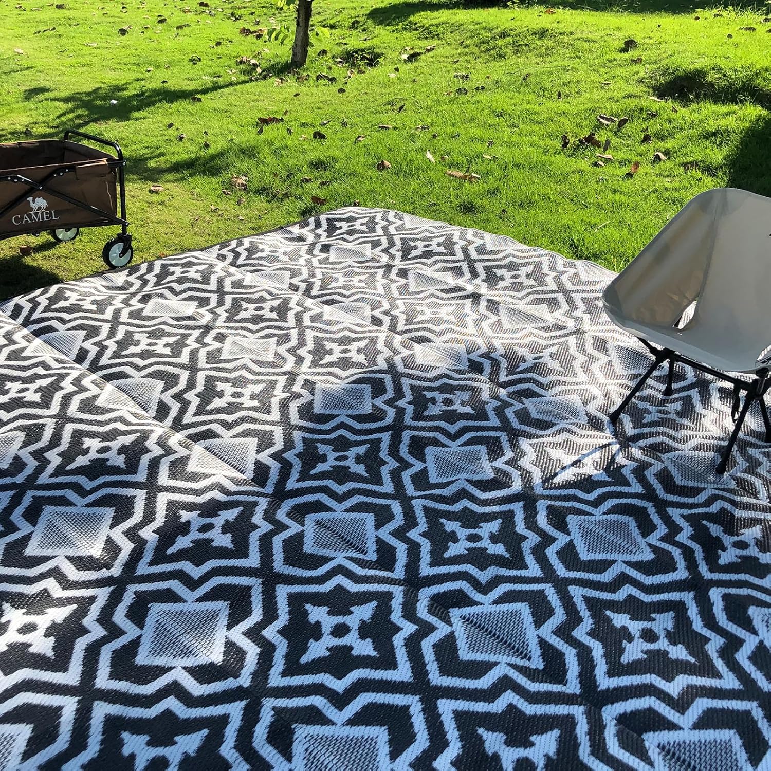 Polypropylene Outdoor Rugs 9x1 - Outdoor Camping Rugs 9X18 reseña y precio