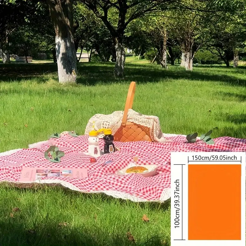 1pc Outdoor Picnic Mat, Summer - Outdoor Camping Quilt reseña y precio