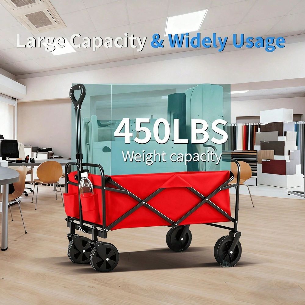 Wagon Cart Foldable, 29.5 L Fo - Outdoor Camping Wagon reseña y precio