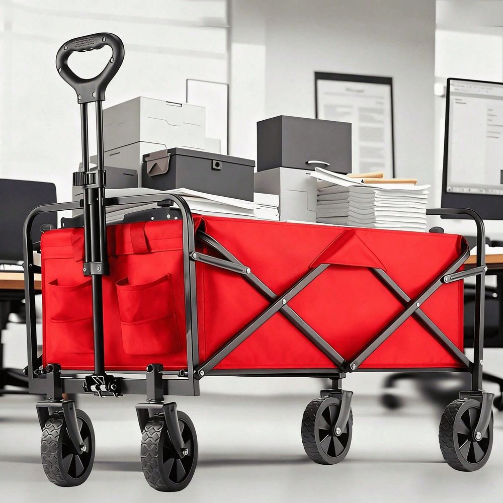 Wagon Cart Foldable, 29.5 L Fo - Outdoor Camping Wagon reseña y precio