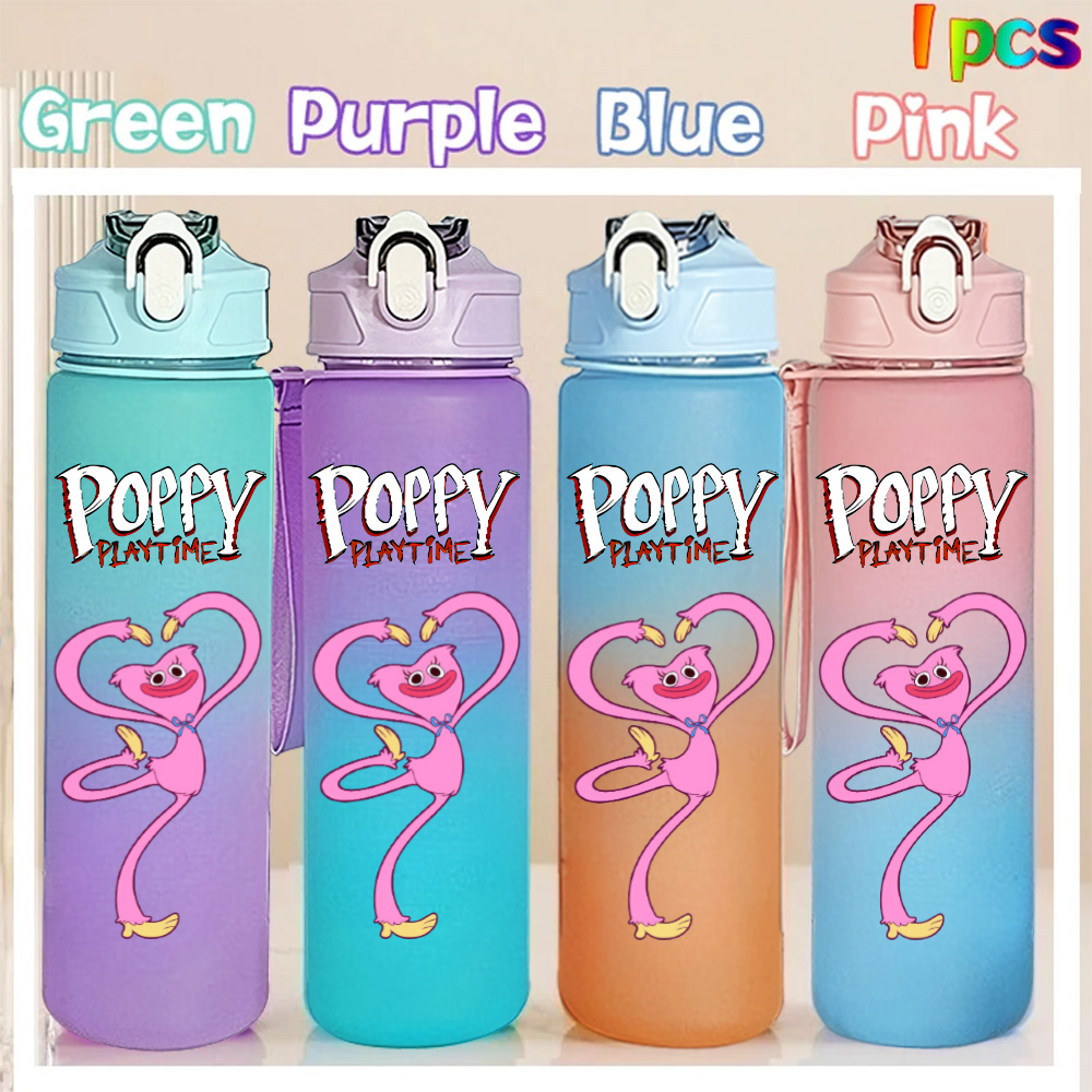 750ml Poppy Playtime Straw Bot - Outdoor Camping Water Tank reseña y precio