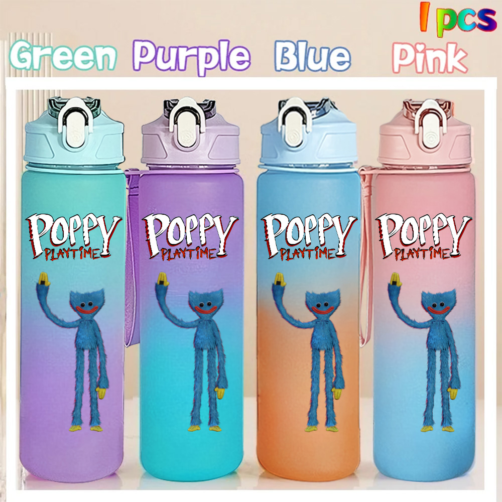750ml Poppy Playtime Straw Bot - Outdoor Camping Water Tank reseña y precio