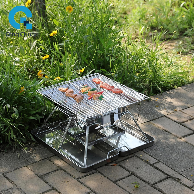 Camping Grill Charcoal Stove F - Cooking Outdoor Camping reseña y precio
