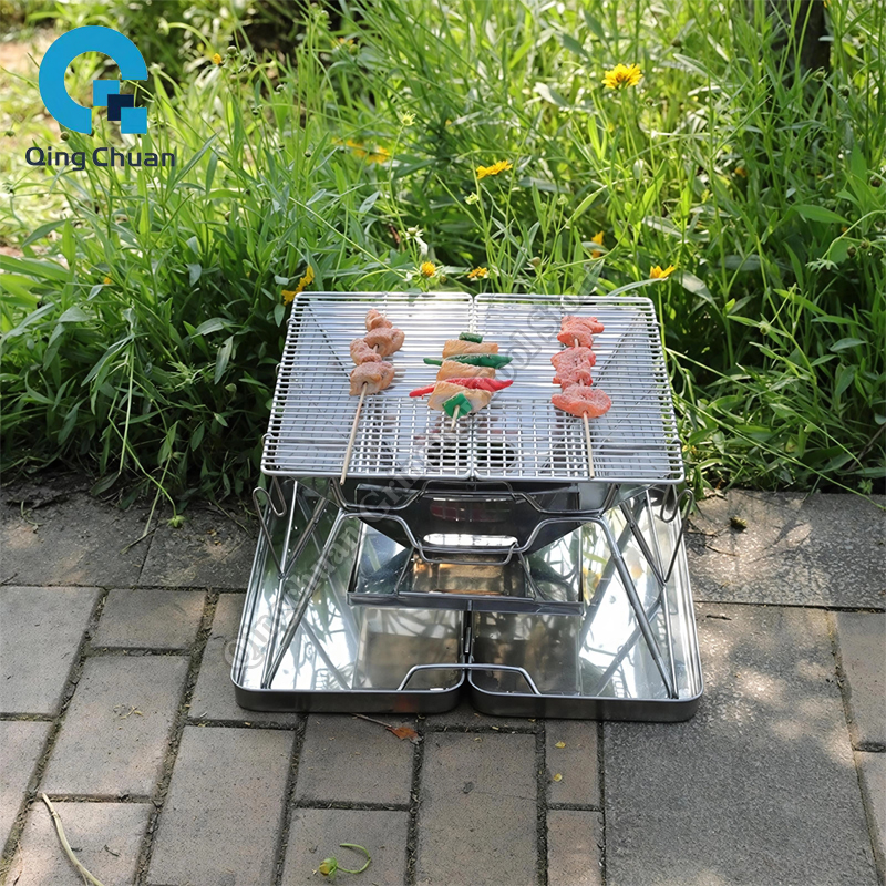Camping Grill Charcoal Stove F - Cooking Outdoor Camping reseña y precio