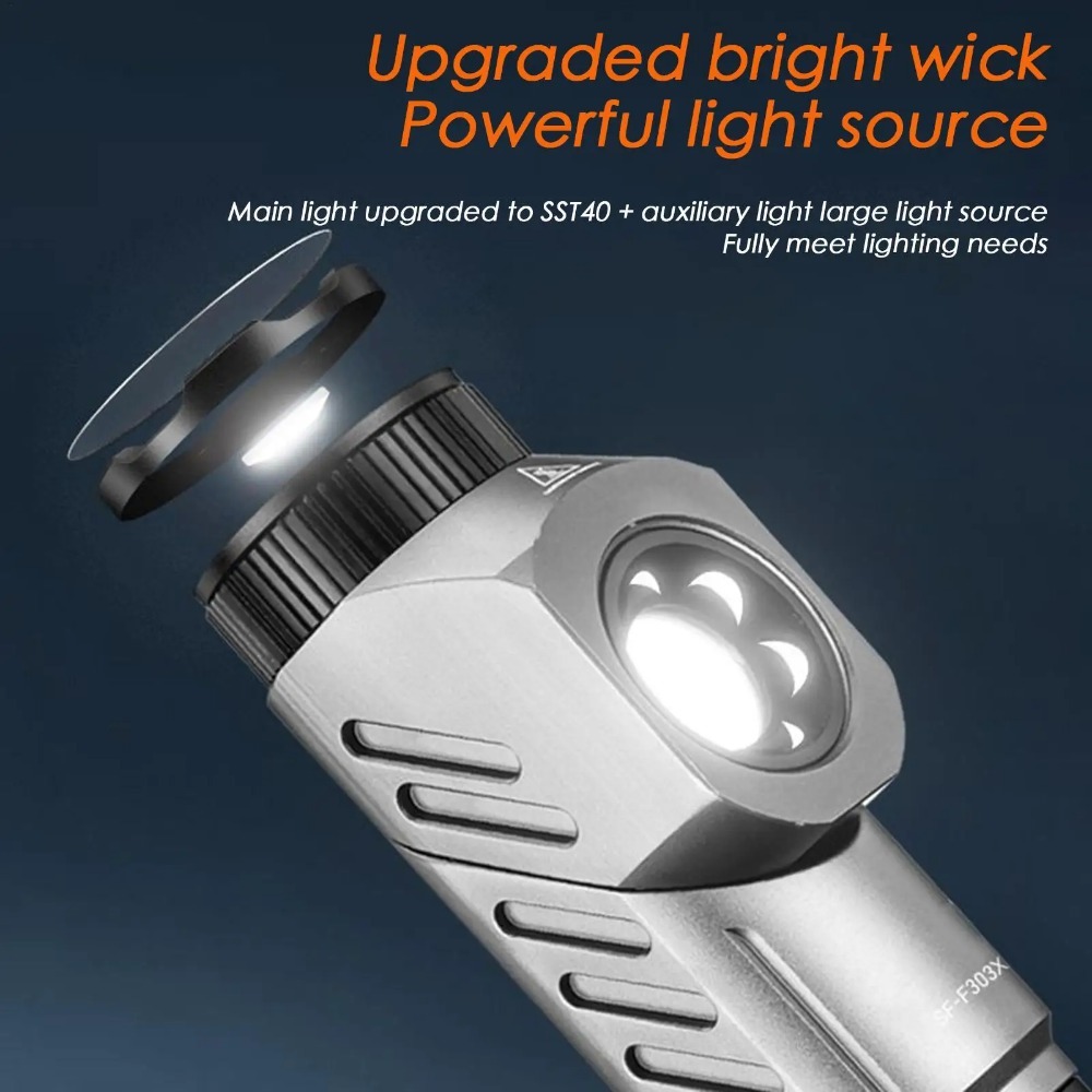 Powerful Mini LED Flashlight 9 - Outdoor Camping Lampe reseña y precio