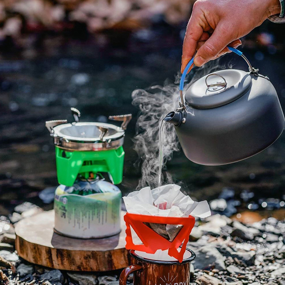 0.8L/1.4L Outdoor Lightweight  - Outdoor Camping Kettle reseña y precio