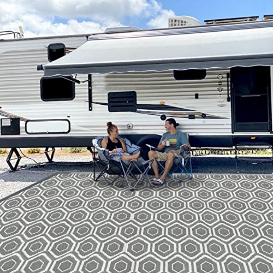 Outdoor Camping Rugs, 9x18 Pla - Outdoor Camping Rugs 9X18 reseña y precio
