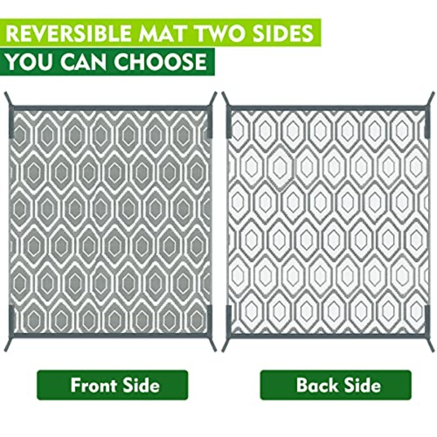 Outdoor Camping Rugs, 9x18 Pla - Outdoor Camping Rugs 9X18 reseña y precio