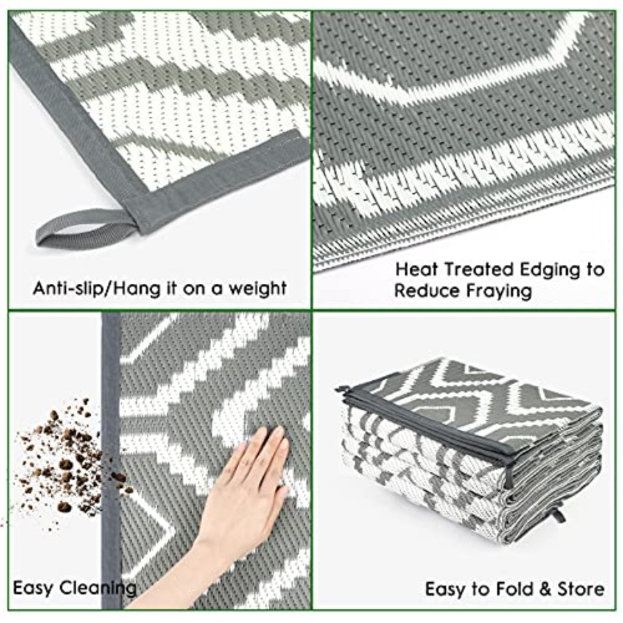 Outdoor Camping Rugs, 9x18 Pla - Outdoor Camping Rugs 9X18 reseña y precio