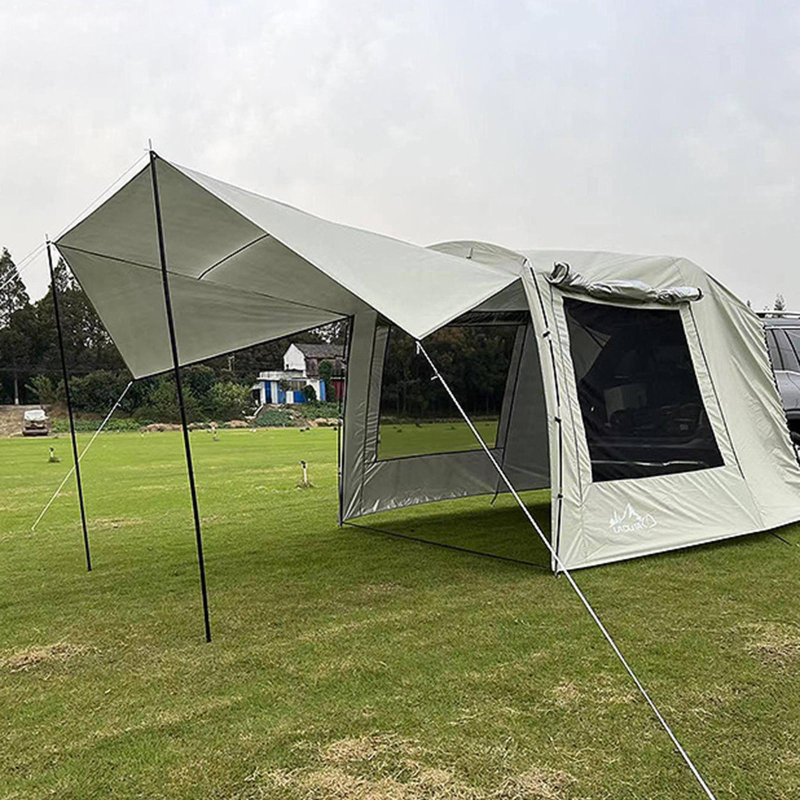 Portable Waterproof Car Rear T - Outdoor Camping Car Tail Tent reseña y precio