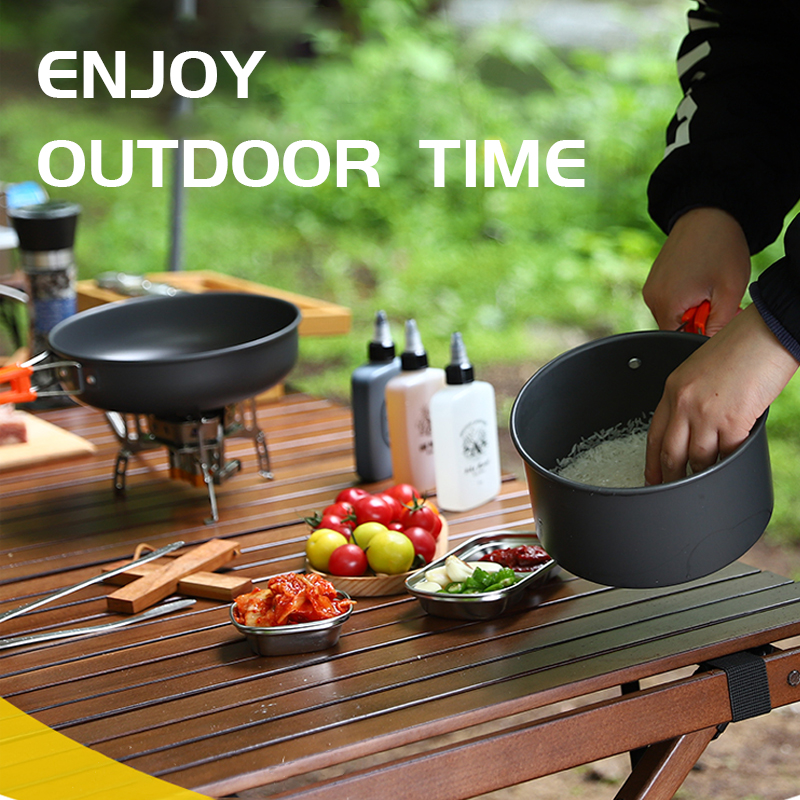 Camping Cooking Set, Outdoor K - Outdoor Camping Kitchen Table reseña y precio
