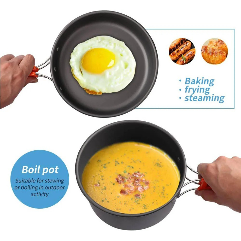 Camping Cooking Set, Outdoor K - Outdoor Camping Kitchen Table reseña y precio