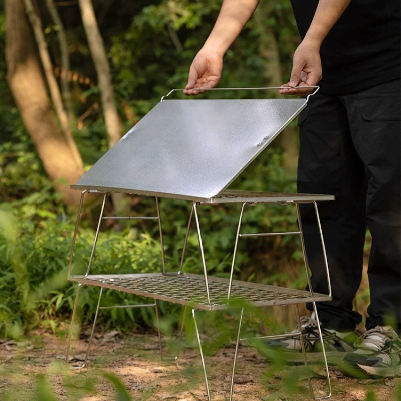 Outdoor Portable Folding Table - Outdoor Camping Kitchen Table reseña y precio