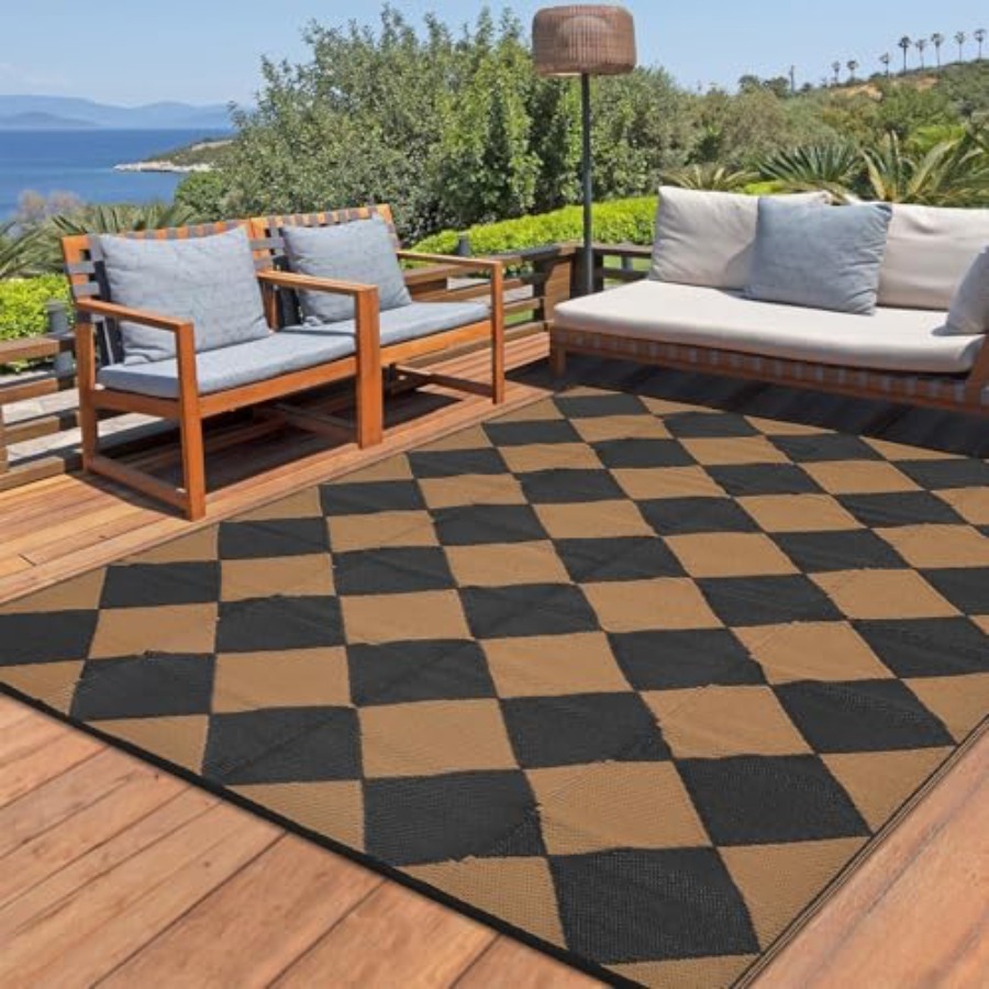 Large Outdoor Rug 9x18 for Pat - Outdoor Camping Rugs 9X18 reseña y precio