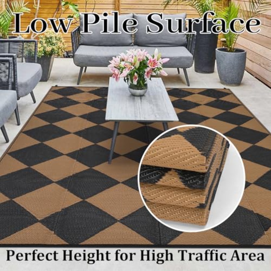 Large Outdoor Rug 9x18 for Pat - Outdoor Camping Rugs 9X18 reseña y precio