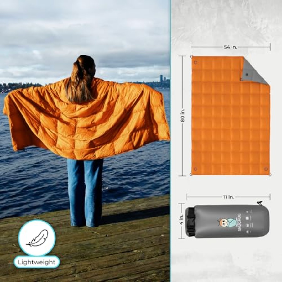 Puffy Blanket for Cold Weather - Outdoor Camping Quilt reseña y precio